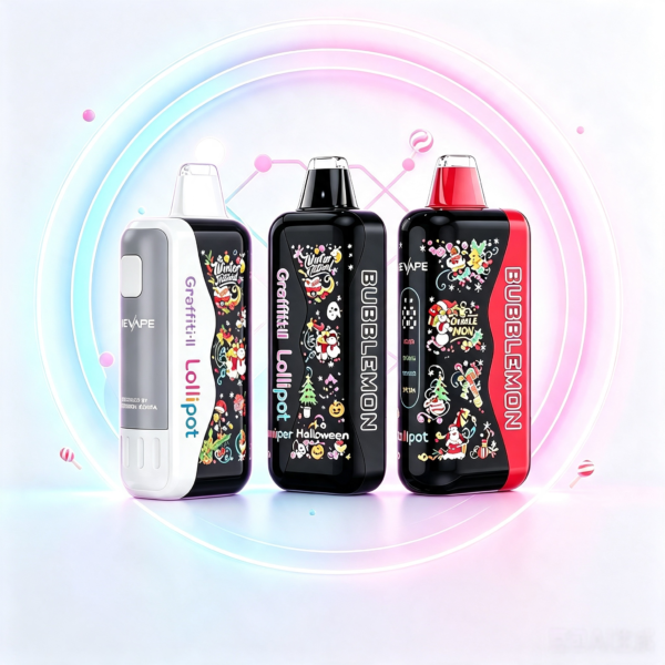 Bubblemon巴博炫彩二代Graffiti-II 30000口可换弹雾化设备 Bubblemon巴博炫彩二代Graffiti-II 30000口可换弹雾化设备