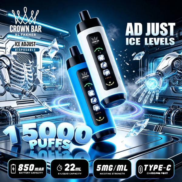 移除标签项目： 阿尔法赫Al Fakher Crown Bar 15000 可調冰款 阿尔法赫Al Fakher Crown Bar 15000 可調冰款