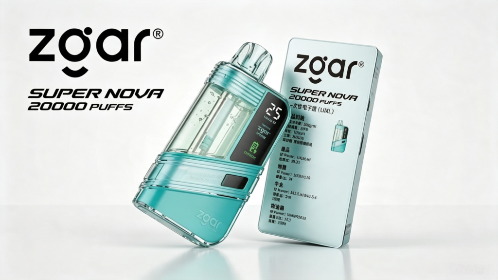 Zgar冰熊20000口大容量系列电子烟