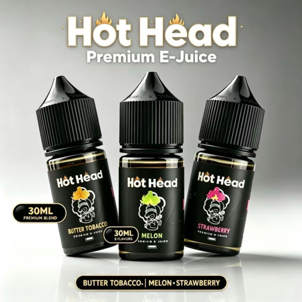 Hot Head Premium E‑Juice 30ml大容量