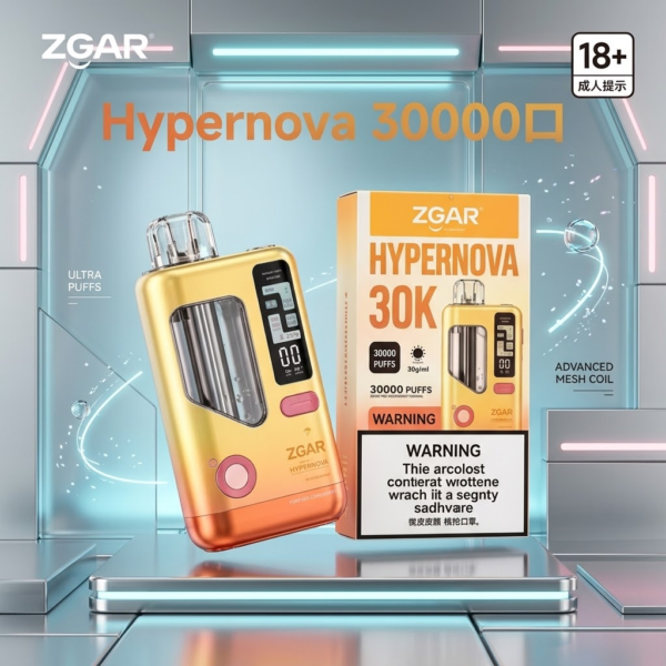 ZGAR Hypernova超新星30000口一次性電子煙