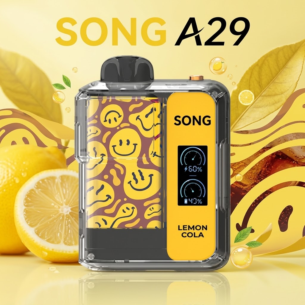 SONG A29 16000口一次性电子烟|TFT彩屏双档功率 大容量可充电雾化器 4 SONG A29大容量烟油电子烟
