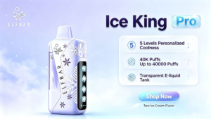 ELFBAR Ice King Pro 40000口 可調冷度一次性霧化設備