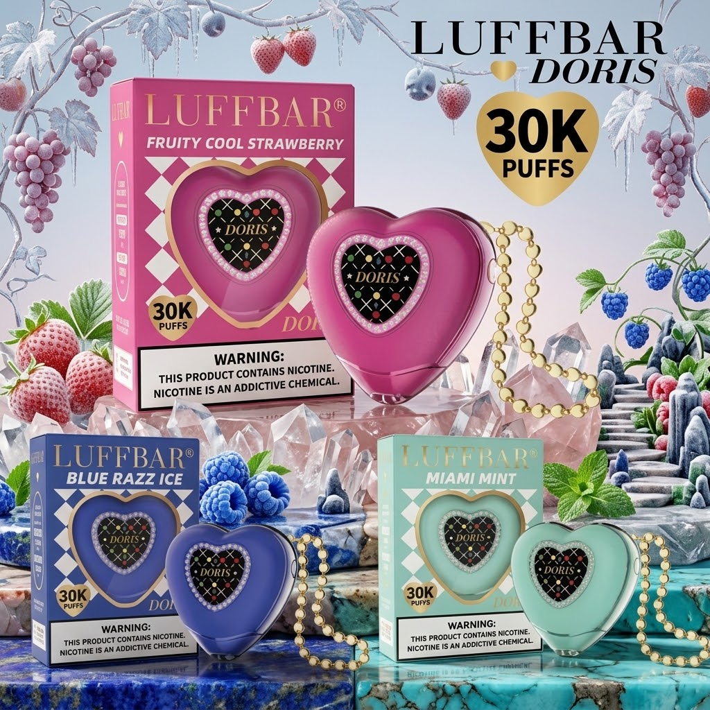 Luffbar Doris 30000口評測:超大容量心形電子菸終極指南 3 Luffbar Doris 30000口 超大口數雙模式切換